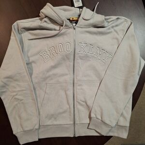 Brooklyn Industries Zip Hoodie Womens L NWT